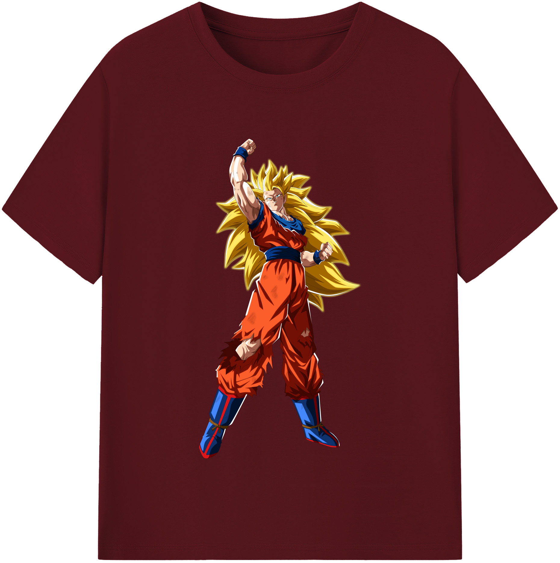 （画像用） ドラゴンボール 孫悟空（そん ごくう）Son Goku カカロット DRAGON BALL Kakarotto 綿100％半袖Tシャツ（フロントプリント）